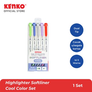 Kenko marcador marcador de doble punta Softliner