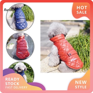 RAN Fine Workmanship Pet Apparel Dog Sleeveless Thickened Tops Comfortable for Winter