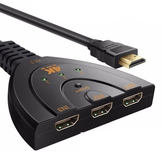 [526] [PROMO] 4k * 2k 3D Mini 3 puertos interruptor HDMI compatible 1.4b 4k interruptor divisor 1080p