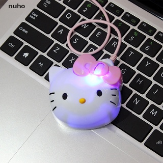 Nu 3D Hello Kitty Ratón Con Cable USB 2.0 Pro Gaming Óptico Ratones Para PC Rosa MX
