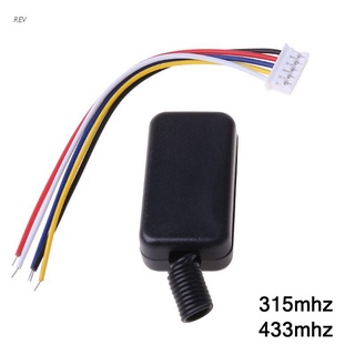 REV Relay Remote Switch DC3.7V 4.2V 5V 6V 7.4V 8.4V 9V 12V Output 0V Dry Contact Relay Switching Value NO COM NC 315MHz 433MHz