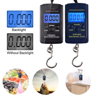 Mini Digital Scale 40kg x 10g Portable Digital Weight Hook Scale