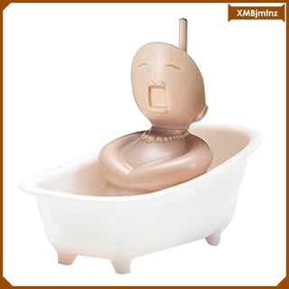 [mtnz] creativo estante de esponja en forma de bañera, jabón opera, soporte para fregar platos