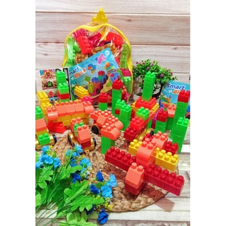 Lego ladrillos bloques de construcción ladrillos ciudad tren mochila lego bloques ladrillos juguetes (1)
