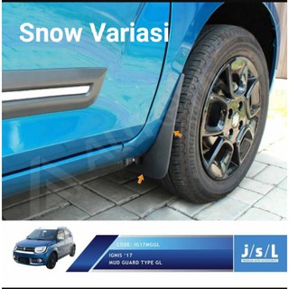 Protector de barro Suzuki Ignis tipo GL 2pcs JSL barro alfombra soporte de barro