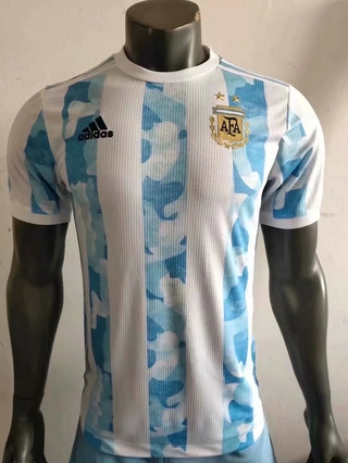 Player issue New 2021-2022 Argentina Home Jersey Home soccer Jersey Home Football shirt for Men Adults (1)