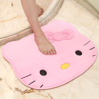 Hello Kitty alfombra antideslizante de dibujos animados alfombra de piso y alfombra alfombra para baño dormitorio alfombra suave