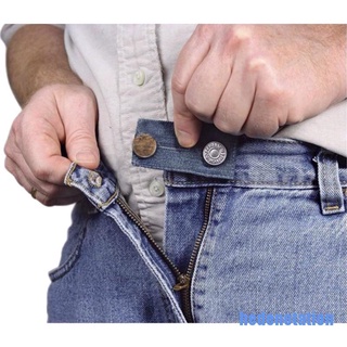 [hedenotation 0626] 1pc Jeans cinturón extendido con botón pantalones extensor para vestido de maternidad
