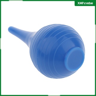 [XMFYYEBE] Bulb Syringe - Rubber Suction Ear Washing Syringe Squeeze Bulb Ear Blue