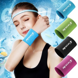 GLYNNIS 1PCS Wristband Wrap Breathable Sweatband Wrist Brace Elastic Volleyball Ice Cooling Gym Unisex Fitness Sweat Band (6)