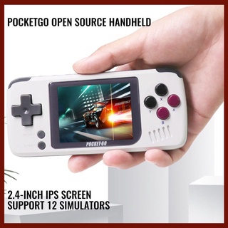 【Lowest Price】 V2 PocketGo Handheld Game Console 2.4inch Screen Retro Game player With 32G TF Card NES/GB/GBC/SNES/SMD PS1 Gaming Consoles Box strata.mx