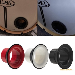 Moun Bass Drum Enhancer Port Insert Enhancement Agujero Protector Amplificador Kick Booster