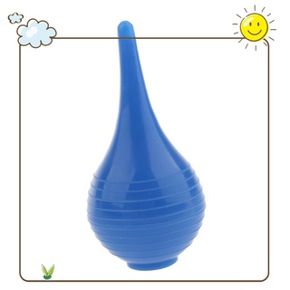 [brperfk2] Bulb Syringe - Rubber Suction Ear Washing Syringe Squeeze Bulb Ear Blue (5)