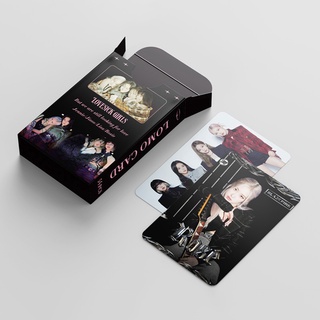 54 Unids/set Kpop Blackpink El Álbum LOVESICK Niñas Papel Lomo Foto Tarjeta Jisoo Lisa Rose Photocard Póster