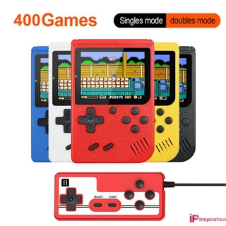 Consola de videojuegos Retro 400 IN 1 consola de juegos portátil portátil de bolsillo consola Mini reproductor de mano para niños regalo INSP