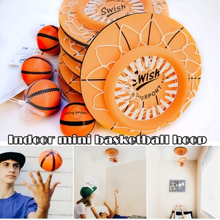 mini aro de baloncesto para juegos de interior adhesivo montado en ceil aro para niños de 33,3 cm