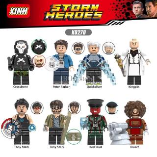 Lego Minifigures Iron Man Avenger Superhero Building Block Toy