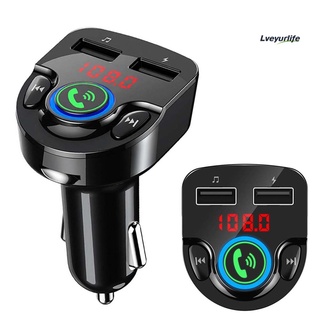 LYL G32 Multifunctional Car Charger Bluetooth 5.0 MP3 Music Player FM Transmitter