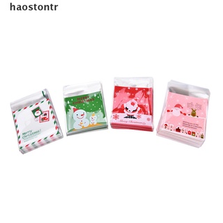 [haostontr] 100xSelf-Adhesive-Cookie-Candy-Package-Gift-Bags-Cellophane-Birthday-Christmas， [haostontr]