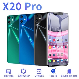 X20 Pro 6.1 pulgadas Ultra HD Bangs pantalla Android 9.1 sistema MTK6763 diez núcleos Chip 8 + 128G