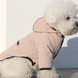 Pet Raincoat Waterproof Reflective Portable Hooded Poncho Dog Outdoor Clothes For Teddy All Season Rain Coat for Samll Mediumn (1)