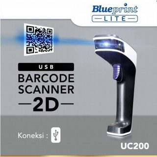 Escáner de código de barras 2d USB UC200 BLUEPRINT