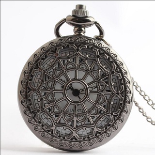 Reloj de bolsillo de harry Potter plateado ladrón de bolsillo liso esférico reloj cadena reloj ropa colgante reloj de bolsillo