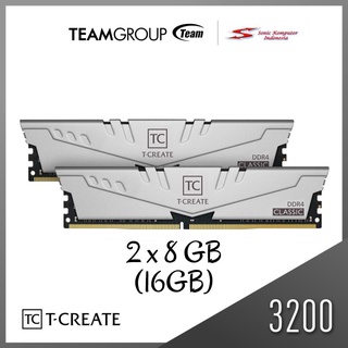 Ddr4 2x8GB (16GB) 3200Mhz T-Create Classic Team Memory RAM