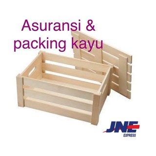 Embalaje de madera cara para JNE JTR entrega J&T