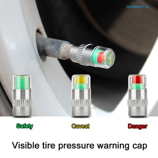 4 pzs tapas indicadoras de presión automática de automóvil/monitor de neumáticos sensor de alerta