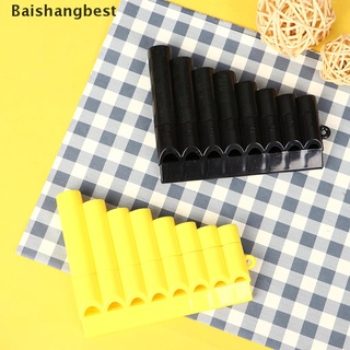 [bsb] 8 tubos de plástico fila flauta panpipe hecho a mano pan flauta instrumento de los niños