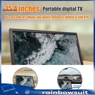 Rb reproductor De Tv Digital Tft Led De 15.4 pulgadas Dvb-T2 Hd-compatible ligero Para Tv