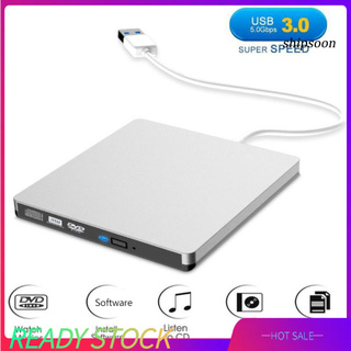 ssn -USB 3.0 unidad externa DVD-ROM CD-RW DVD-RW grabador lector de reproductor para Laptop PC