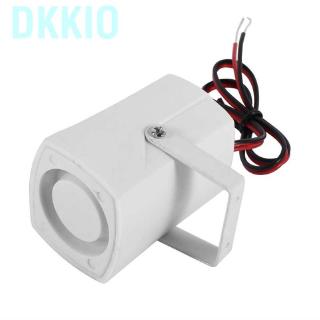 Dkkio caja fuerte con cable Mini sirena de seguridad para el hogar vehículo sistema de alarma de sonido 110dB