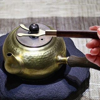 Tapa de la olla horquilla de la tapa de la tapa del Clip de la tetera de la tapa de la herramienta de la ceremonia del té herramientas de la tapa de la olla