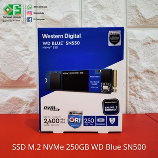 Ssd M.2 NVMe 250GB WD azul SN550 PCIe Gen3 x4 | Ssd M2 NVMe 250GB