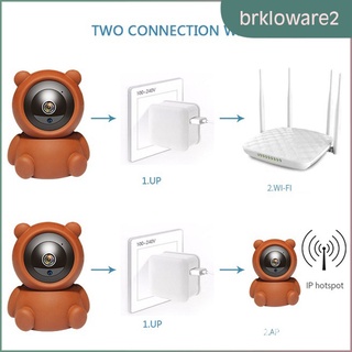 [brklowaremx] lindo oso 2mp wifi cámara hogar ip cámara de seguridad inalámbrica auto seguimiento (6)