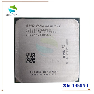 Preorden AMD Phenom X6 1045T X6-1045T 2.7GHz procesador de CPU de seis núcleos HDT45TWFK6DGR 95W zócalo
