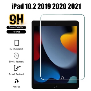 vidrio para apple ipad 10.2 2019 2020 2021 protector de pantalla 9h vidrio templado para ipad 7th 8th 9th 10.2" a2603 a2604 tablet película