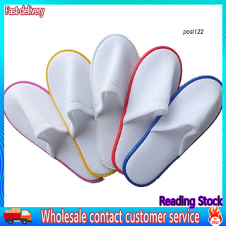 PO_1 Pair Unisex Guesthouse Hotel Slippers Spa Guest Disposable Slippers Shoes