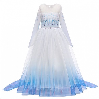 Frozen Elsa disfraz princesa vestido importación #06