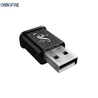 Bluetooth 5.0 Receptor De Audio De Doble Salida AUX USB Estéreo Coche Manos Libres Llamada orbofire
