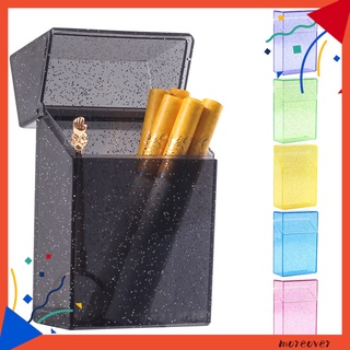 Por otra parte, caja de cigarrillos brillante de apariencia clara de plástico portátil cigarrillos caja para fumador