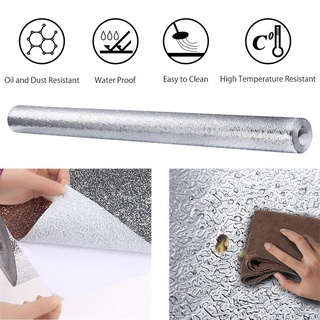 papel de pared de papel de aluminio premium autoadhesivo para cocina