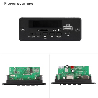 [FON] Módulo Amplificador De Placa Decodificador Bluetooth Reproductor MP3 Soporte TF USB AUX Grabadores [Flowerovernew]