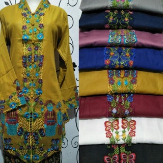 La mayoría de la línea Encim Javanese blusa camisa moderna Javanese blusa camisa ondel ondel Javanese blusa camisa
