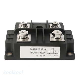 Kool MDQ 400A 1600V rectificador de puente de fase única diodo silicona caso rectificador puente