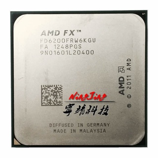 amd fx-series fx-6200 fx 6200 3.8 ghz seis núcleos procesador de cpu fd6200frw6kgu zócalo am3+