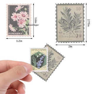 [flymesitbger] 276 pieces Postage Stamp Flake Stickers Set .