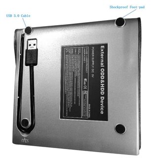 Portátil USB 3.0 externo DVD unidad óptica CD ROM reproductor CD-RW quemador